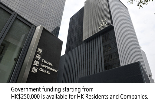中小企業政府資助二十萬起